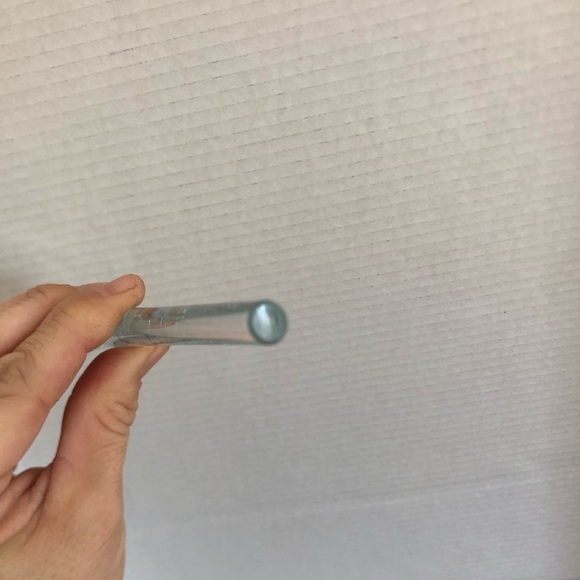 Hand Blown Clear Glass Cocktail Stir Stick - Picture 5 of 8